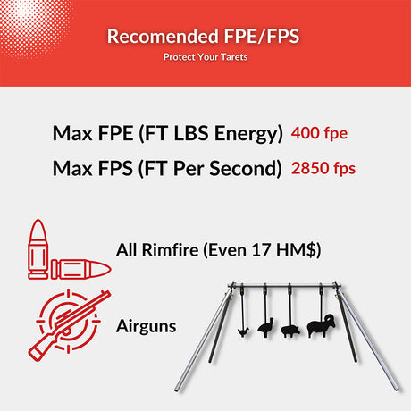 Rimfire Steel Shooting Targets