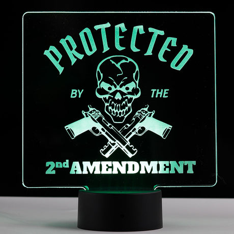 Protected by Second LED Sign