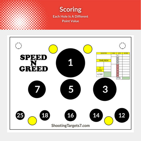 Steel Shooting Target Game