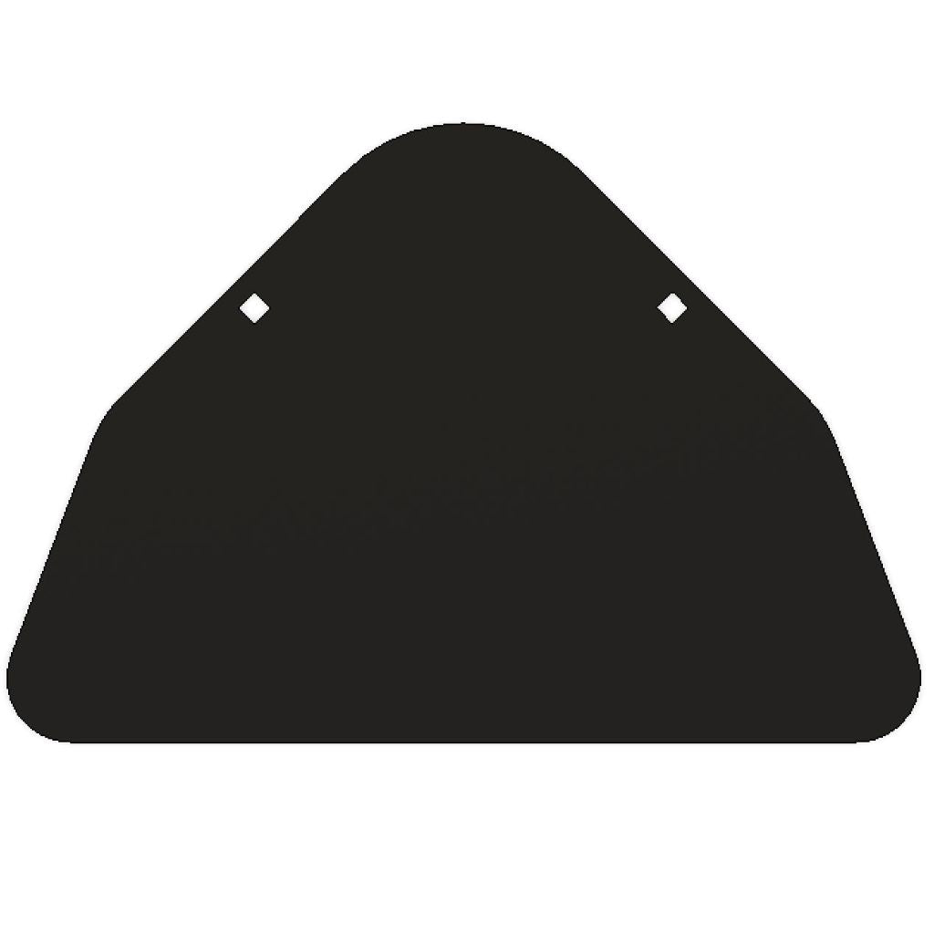 Black steel backplate for the Speed N Greed reverse KYL target